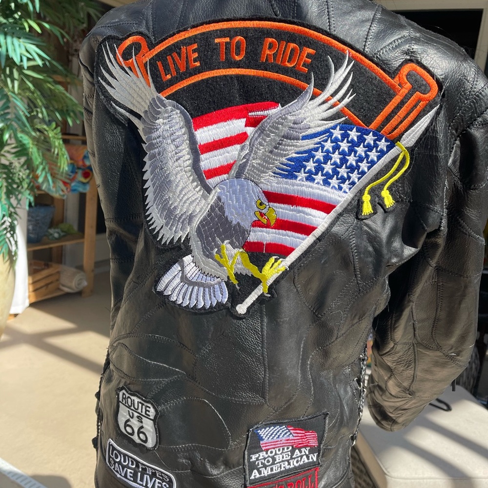 3 PCs set bikers outfit